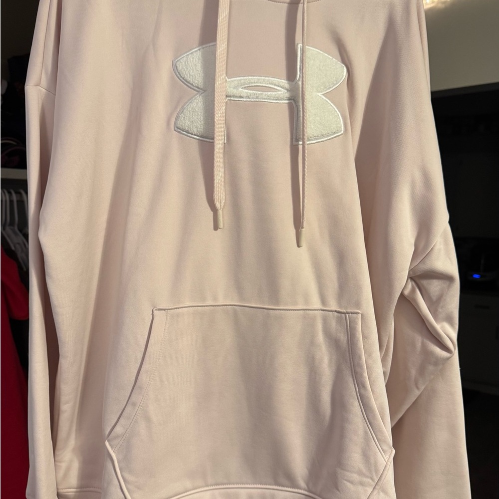Under Armour Soft Pink ColdGear Hoodie